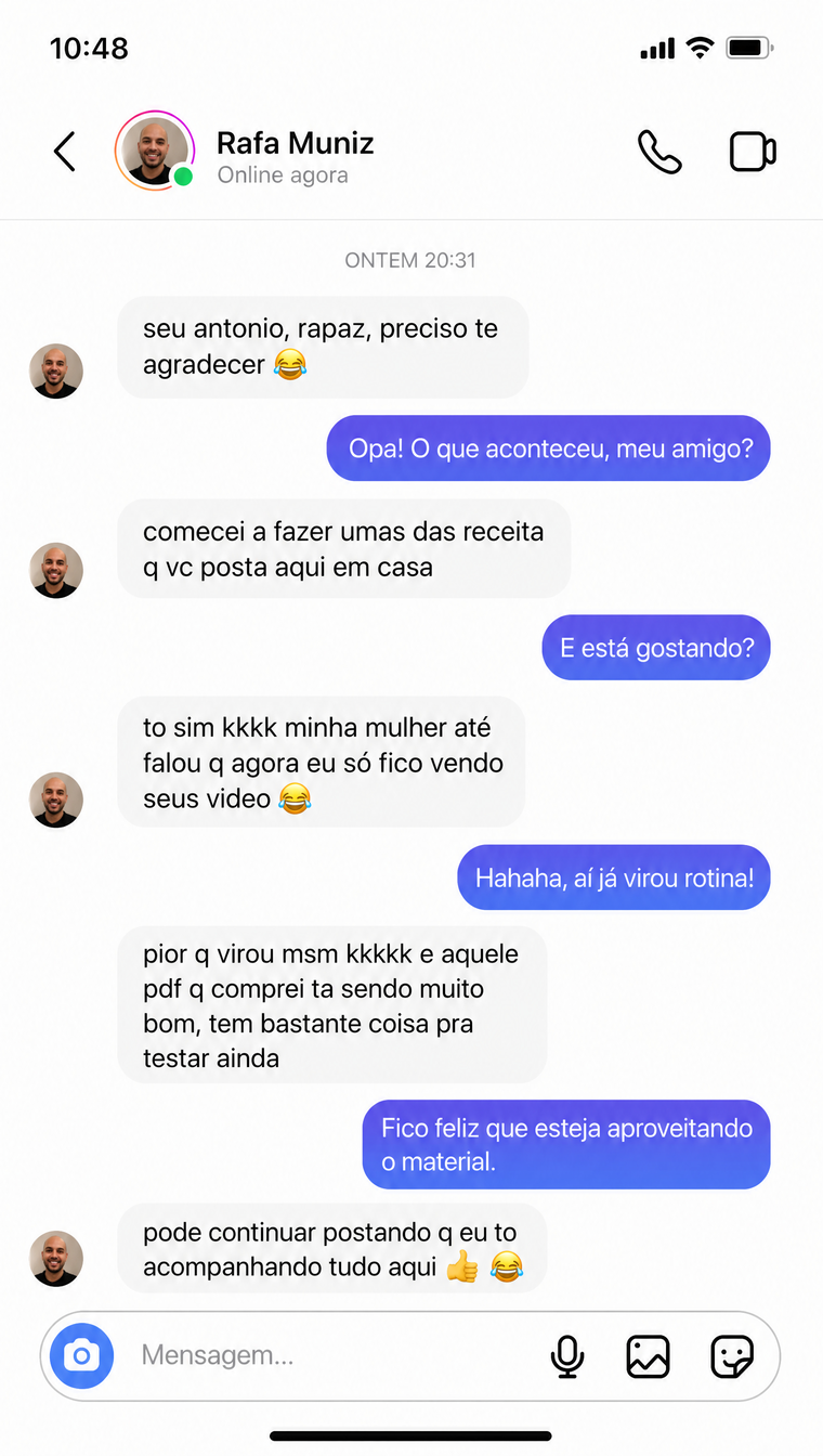 Depoimento de cliente