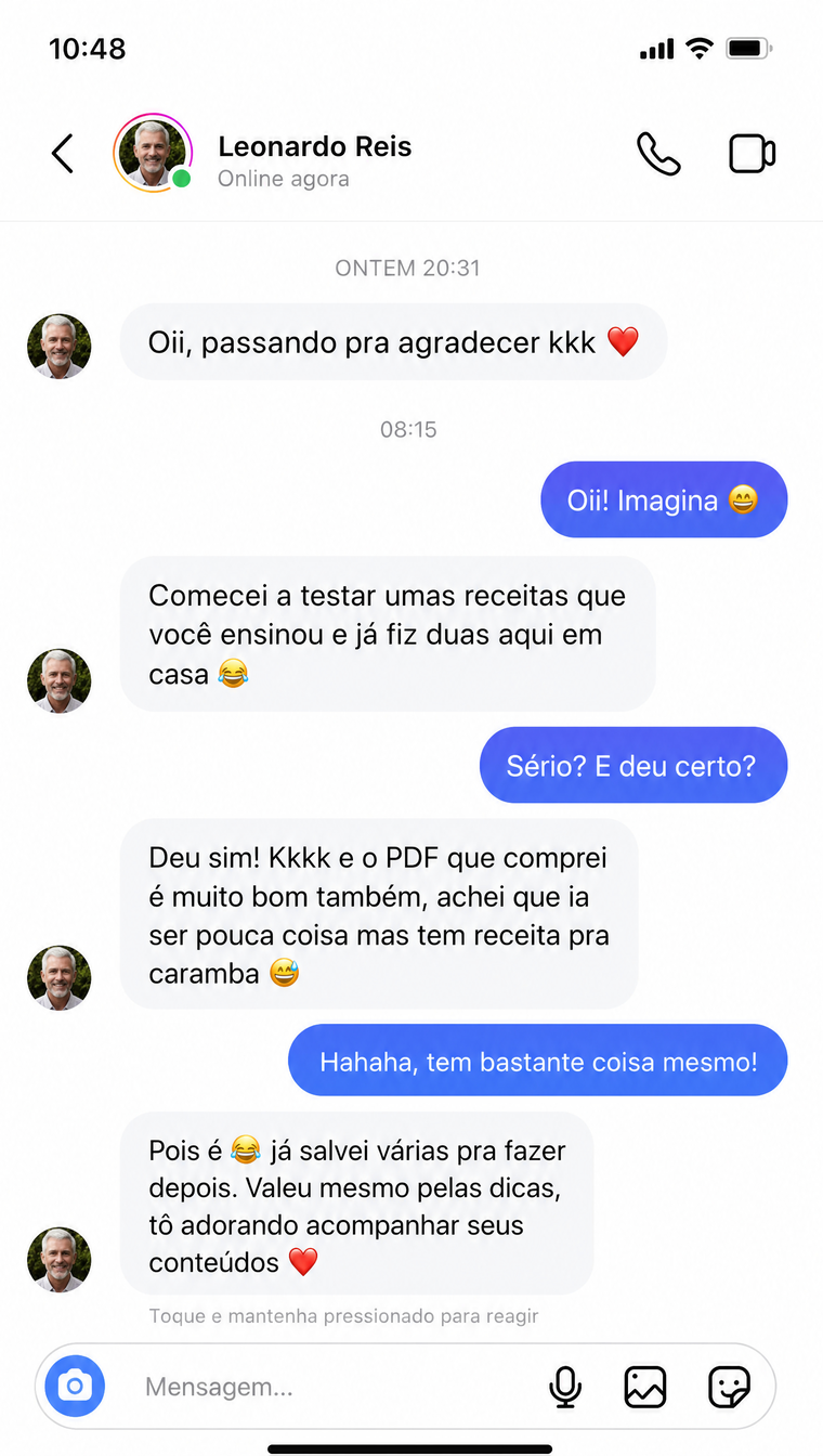 Depoimento de cliente