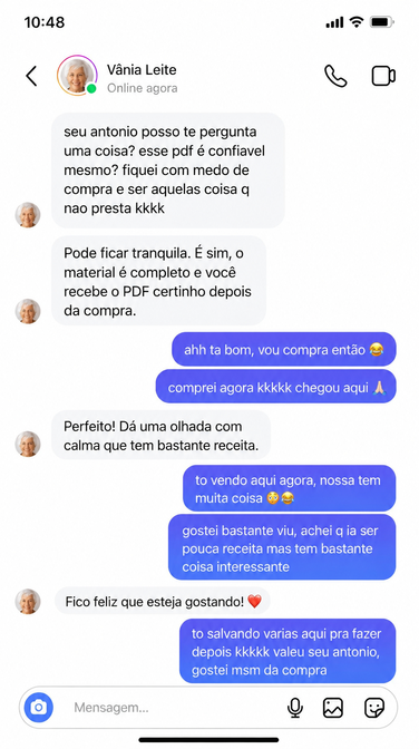 Depoimento de cliente